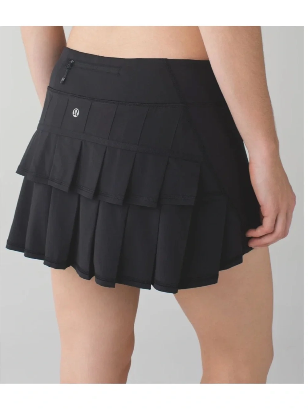 Lululemon Run Pace Setter Skirt/Skort in Black Size 6
